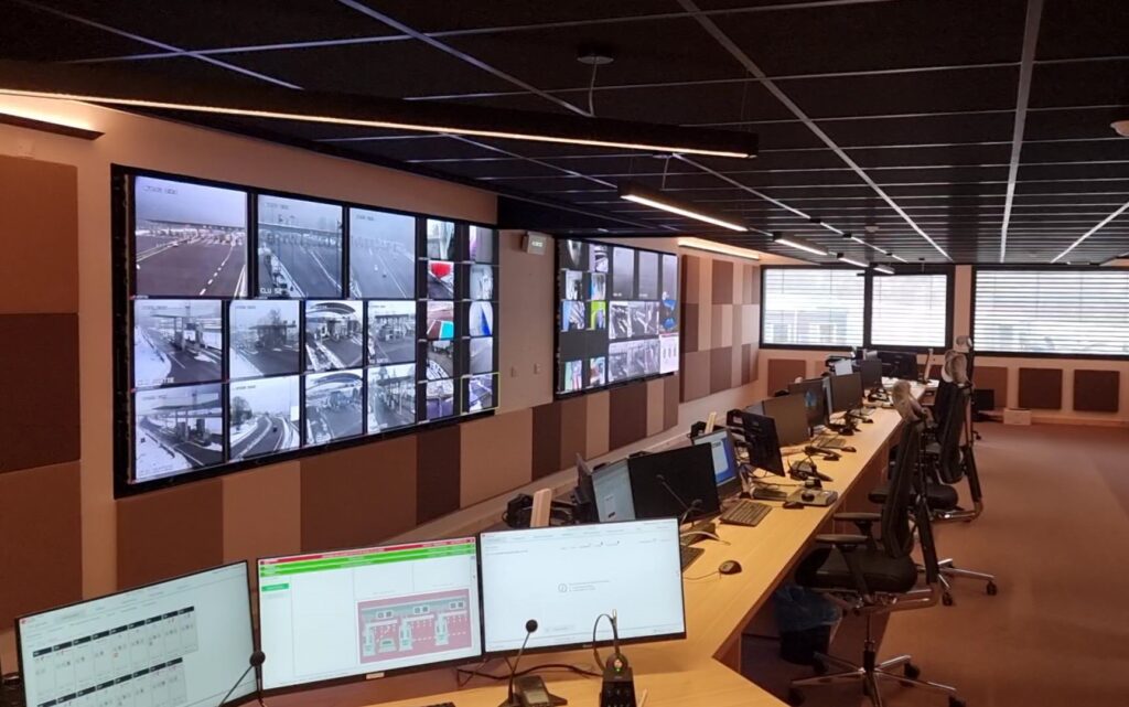 Site de télésurveillance péage de Nangy ©ATMB