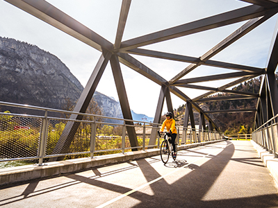 ViaRhôna et véloroutes en Haute-Savoie ©ATMB