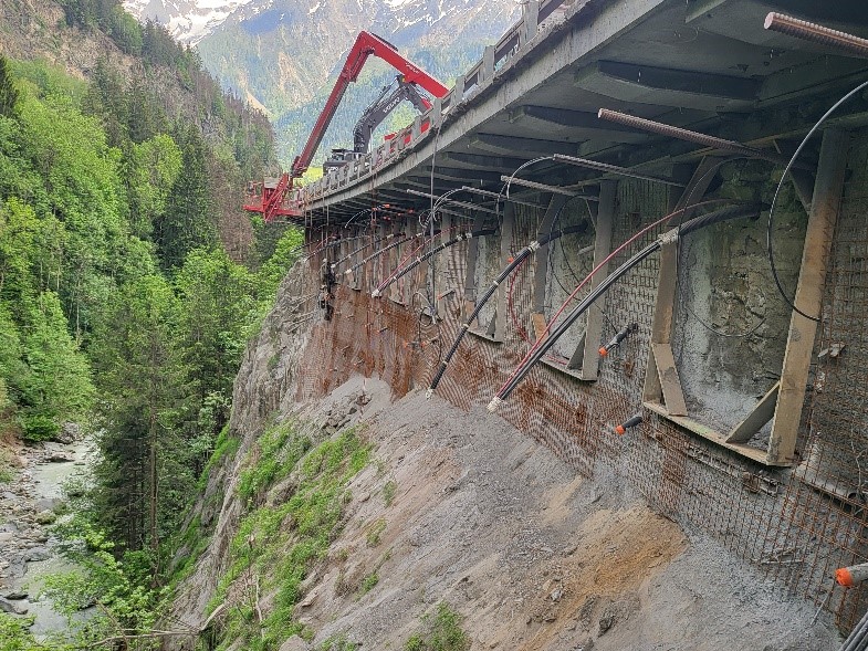 Rénovation du secteur du défilé Sainte-Marie (RN205)_©ATMB